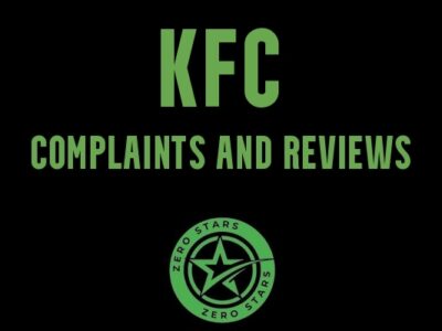 KFC Complaints And Reviews - ZeroStars.Org