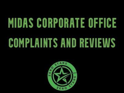 Midas Reviews Complaints - Zero Stars