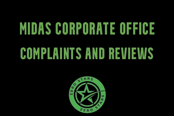 Midas Reviews Complaints - Zero Stars