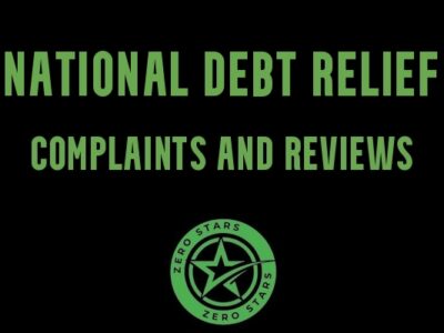 National Debt Relief Reviews Complaints - Zero Stars