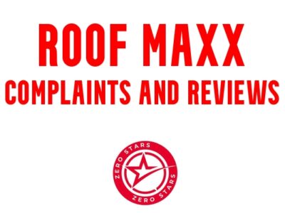 Roof Maxx Reviews Complaints - Zero Stars