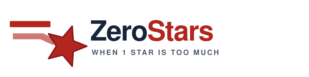 ZeroStars.org – When 1 Star Is Too Much